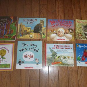 Lot of 8 Scholastic & Others Children's Softback Books